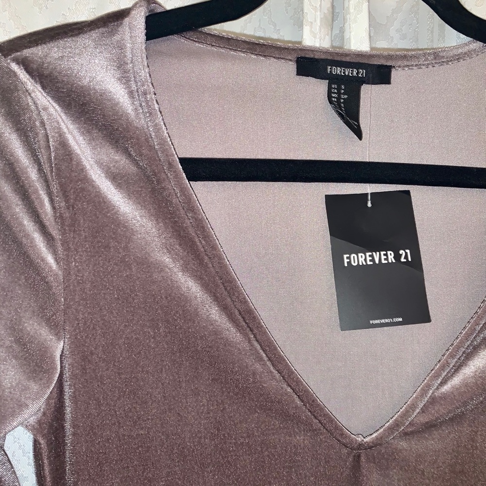 Forever 21 Velour dress- Brand new